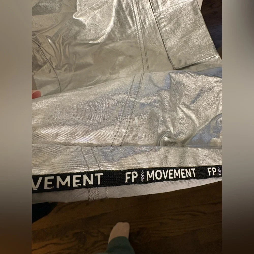 Free people mesmerize me shine pants NWT